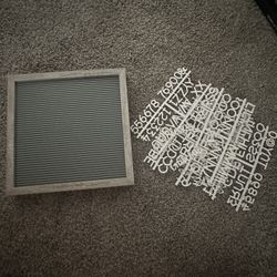 Letterboard Sign 
