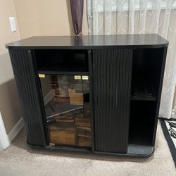 🔶🔶🔶 Tv stand/Media Console Cabinet Entertainment Center Storage Console /Table Media for Living Room, Bedroom (Black)