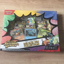 POKEMON DELUXE PIN COLLECTION – SEALED – FIRST PARTNERS BOX