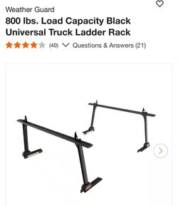 Ladder rack for RAM 1500 pick up