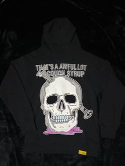 Skull Cough syrup hoodie