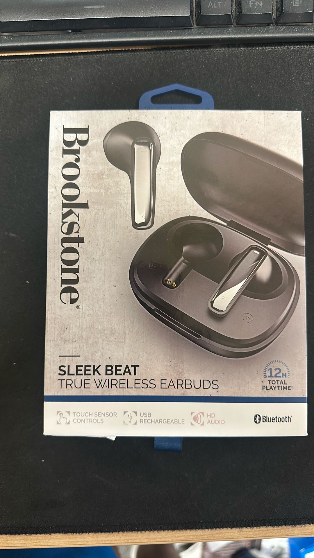 Brookstone Sleek Beat True Wireless Earbuds