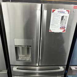 🔥 GE Profile PVD28BYNFS 27.9 Cu. Ft. Smart 4-Door French Door Refrigerator – Premium Kitchen Upgrade 🔥