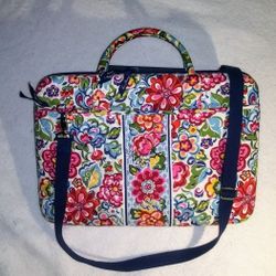 Vera Bradley Hope Gardens hardshell laptop case