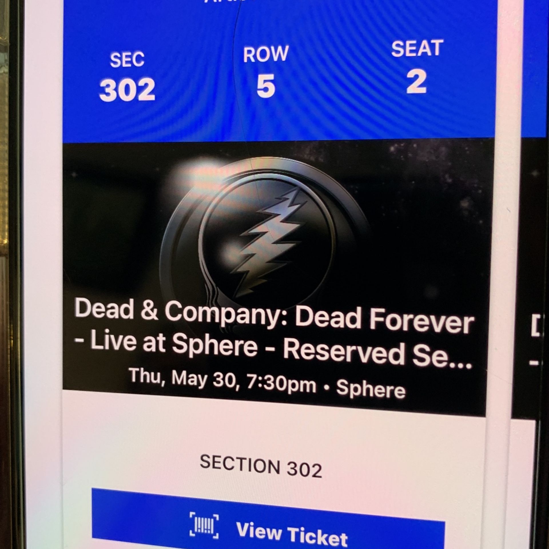 Dead And Company At The Sphere
