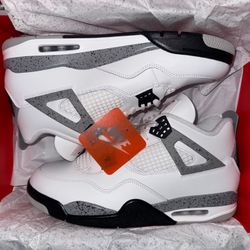 Air Jordan Retro 4 White Cement Size 9, 11 And 11.5