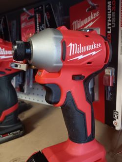 Milwaukee M18 Brushless 1/4  Impact Driver Tool-Only 
