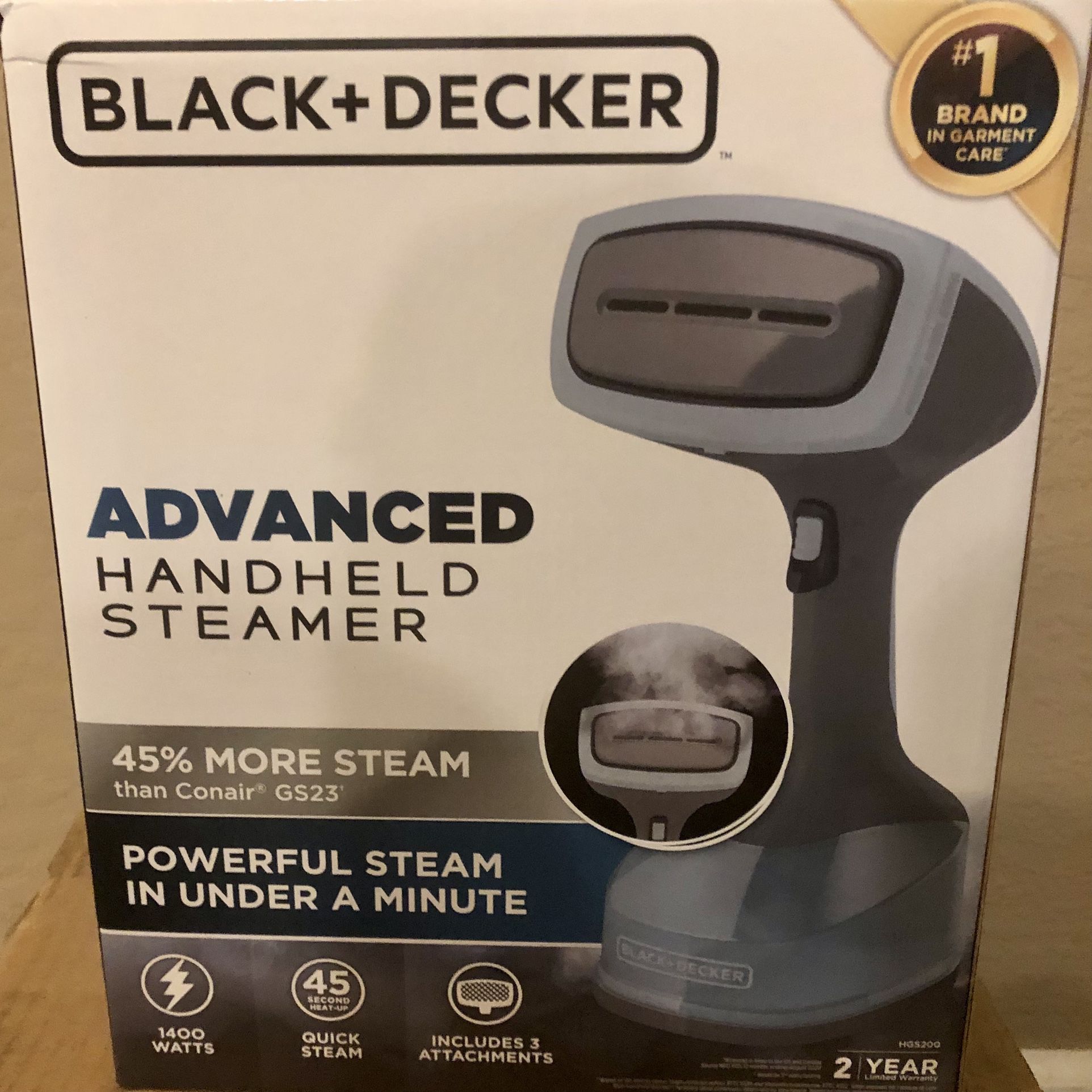 BLACK+DECKER Advanced Handheld Steamer