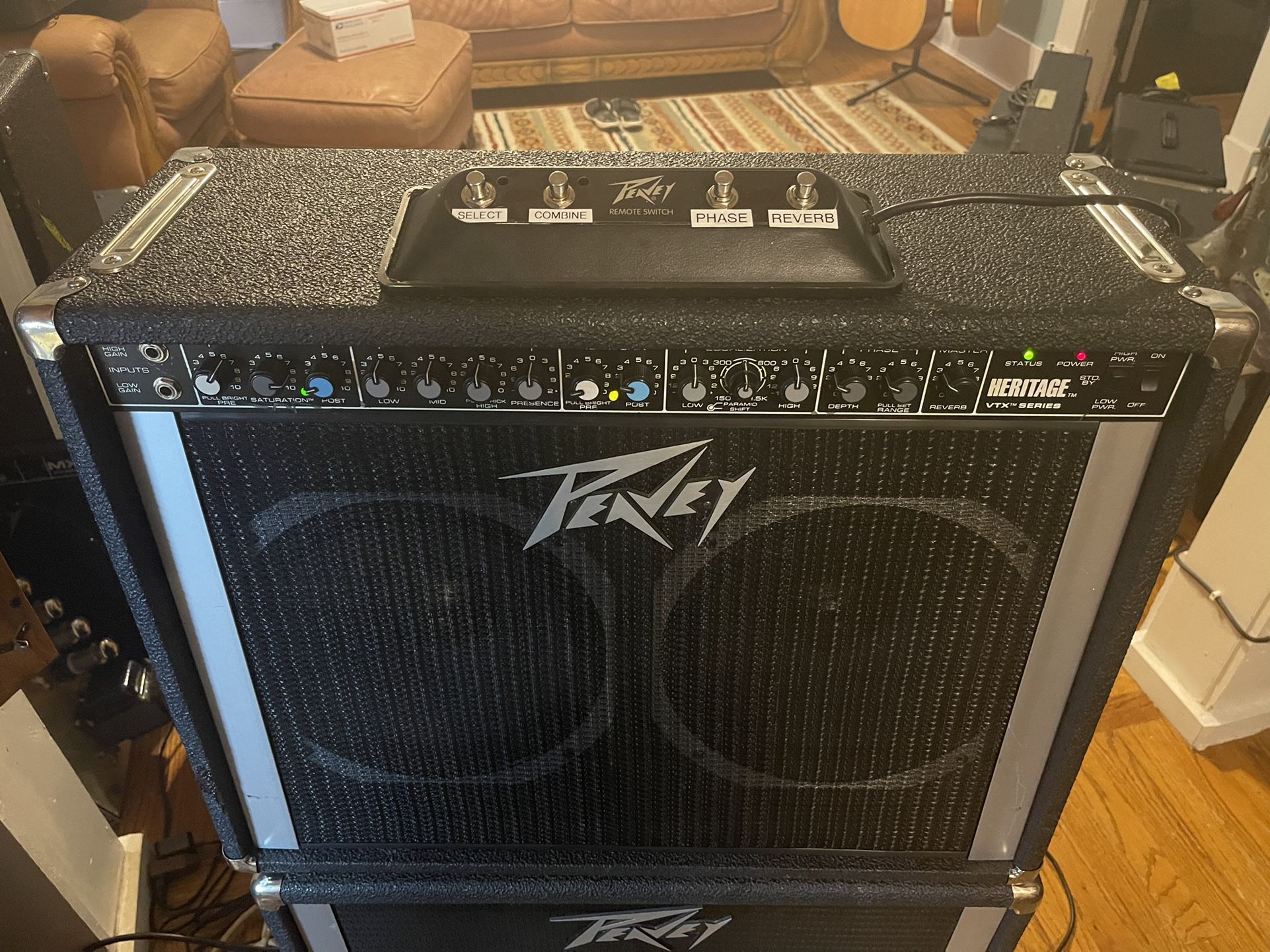 Peavey Heritage VTX 130watt Hybrid Tube 212 Guitar Amplifier Free Shipping!