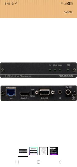 Kramer tp-580r and tp-580r