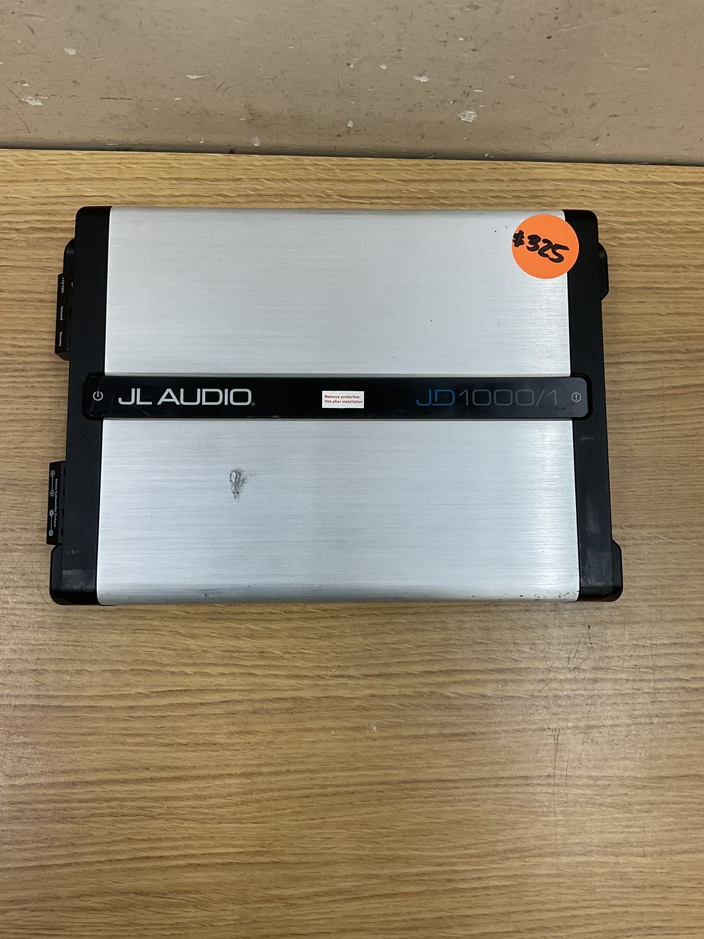 JL AUDIO JD1000/1 MONOBLOCK CAR AMPLIFIER.