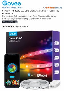 Govee RGBIC LED Strip Lights 16.4ft