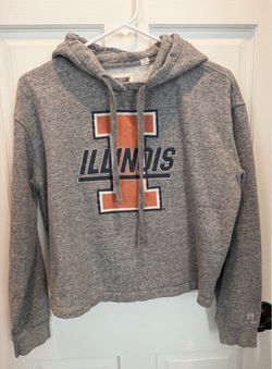 Women’s University of Illinois (U of I) Cropped Hoodie