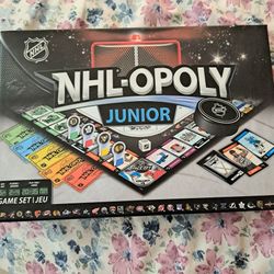 NHL MONOPOLY JUNIOR BRAND BEW