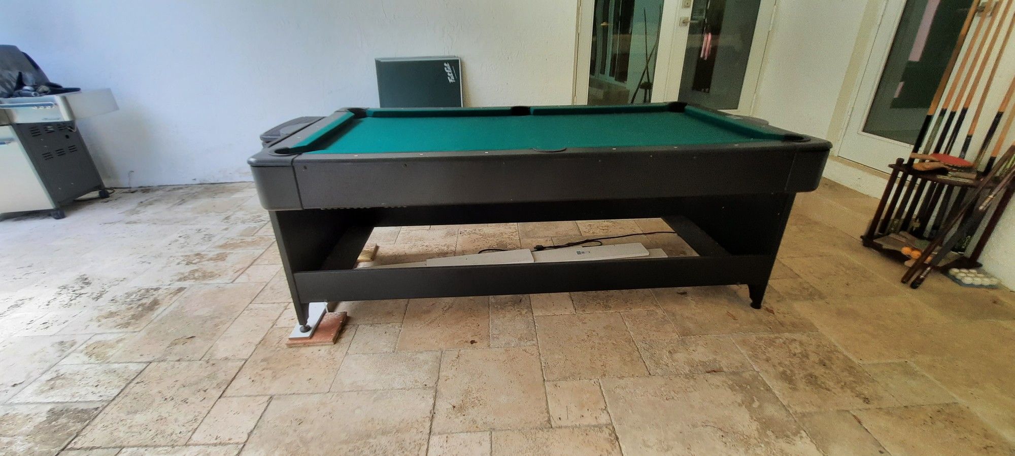 USED Fat Cat Pool, Table Tennis And Air Hockey Table
