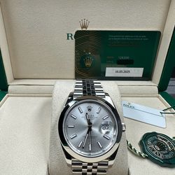 Rolex date just 126300
