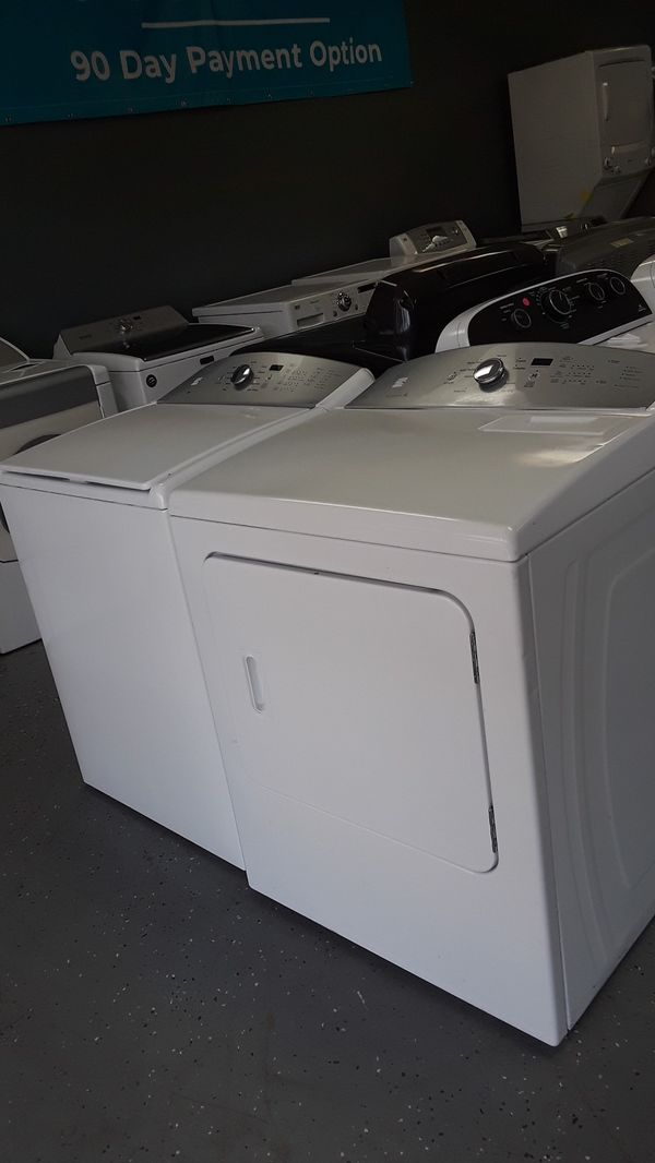 KENMORE WASHER & DRYER SET TRIPLE ACTION AGITATOR HE SMART CARE SENSING