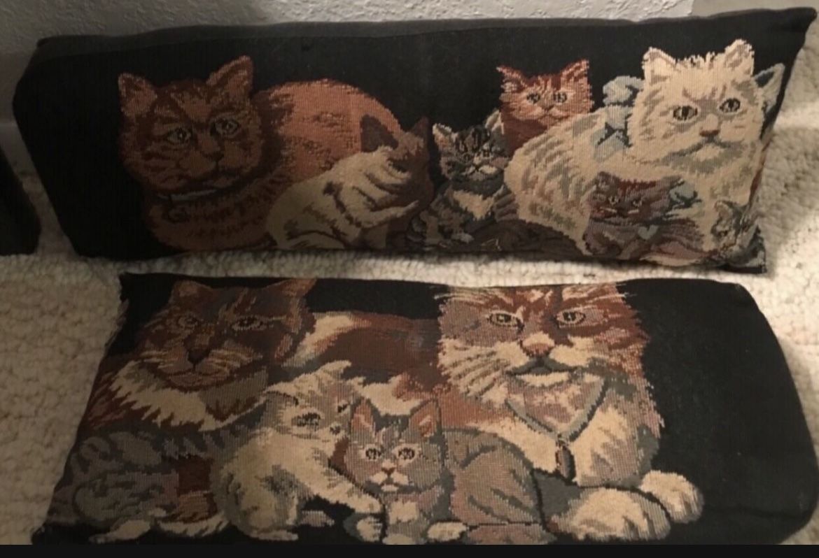 Deco Cat Pillows