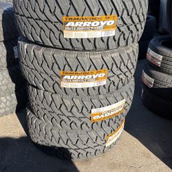 35/12.50/17 Arroyo Mud Terrain Tires 