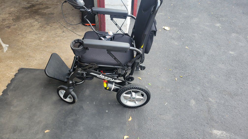 Folding power Wheelchair
