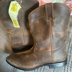 Broken Horn Ankle high  cowgirl boots