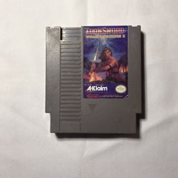 Nintendo NES Iron Sword  Wizards And Warriors II