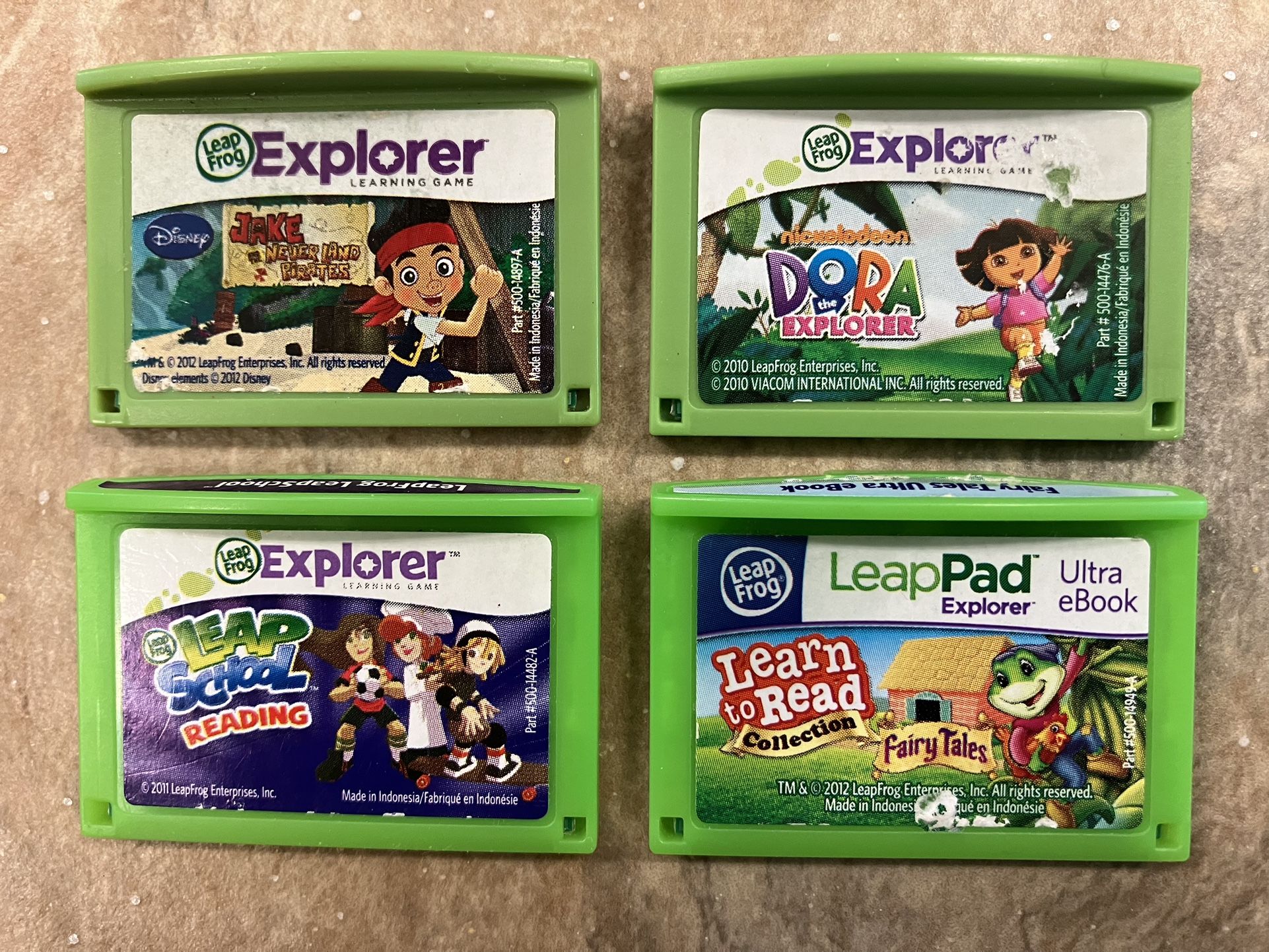 Leap Frog Cartridges