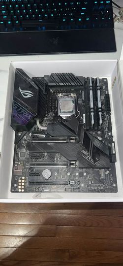 Intel Core i7-10700K + ASUS ROG Strix Z490-E Gaming + Crucial Ballistix DDR4 + CPU Cooler Bundle