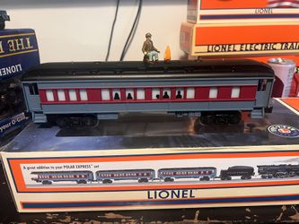 Lionel Polar Express Passenger Car – 6-35130 (Disappearing Hobo on Roof)