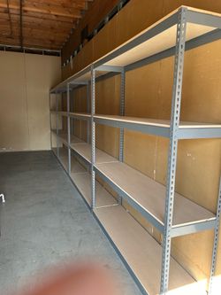 Storage Rack Boltless Shelving 72 in W x 18 in D Shelves Similar To Uline Shelves Delivery Available