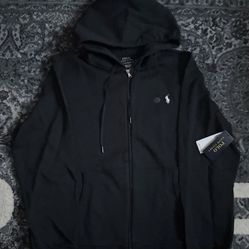 Ralph lauren Polo zip up hoodie size xL fits like Large