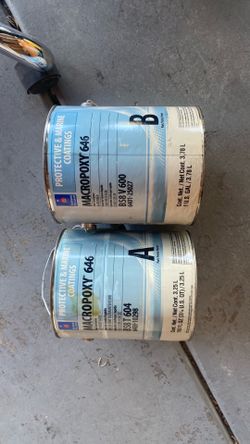 Macropoxy 646 B58T 604 part A & part B- B58 V 600