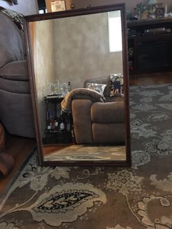 Vintage Framed Mirror