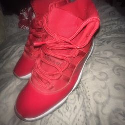 Red Jordan 11s size 12 (no box)