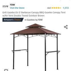 8.5 Grill Gazebo BBQ Canopy $120