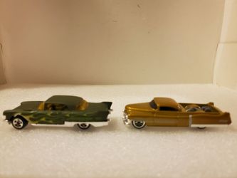 57 Eldorado Brougham 1:64 Hot Wheels HW Pride Rides & a 53 Cadillac Custom Loose