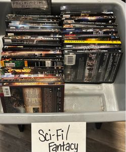 Sci-Fi & Fantasy DVD Lot – 30+ Movies