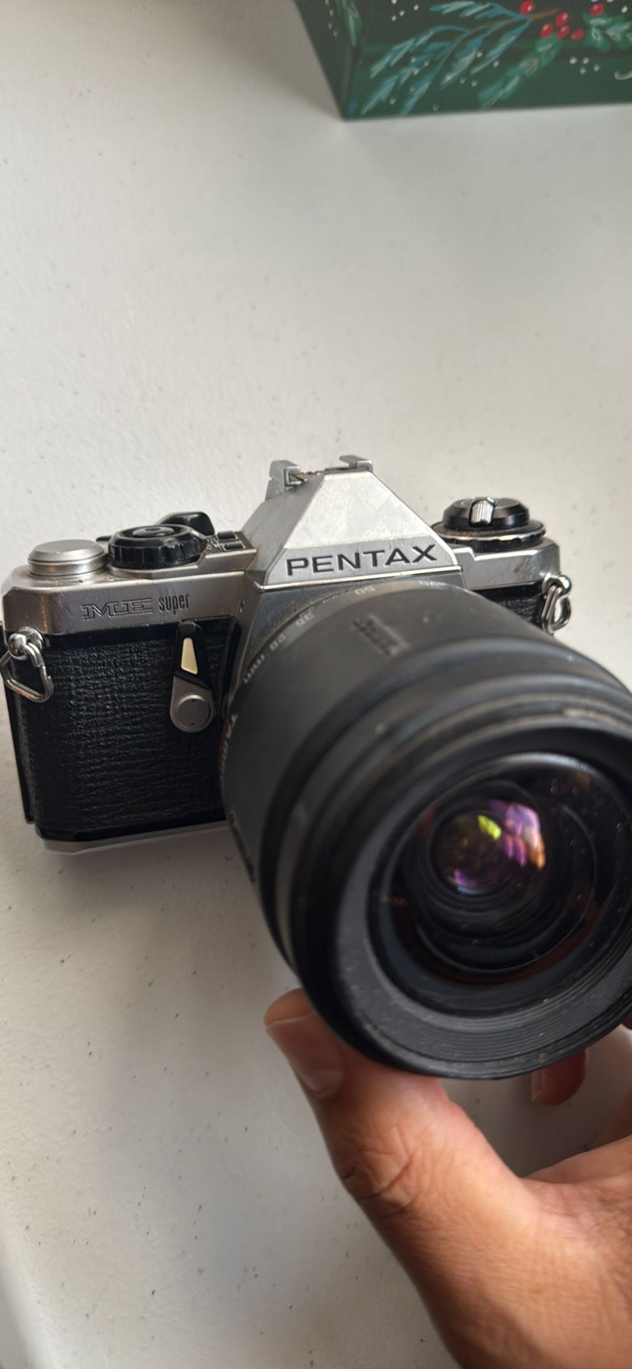 Pentax me super film 35mm camera