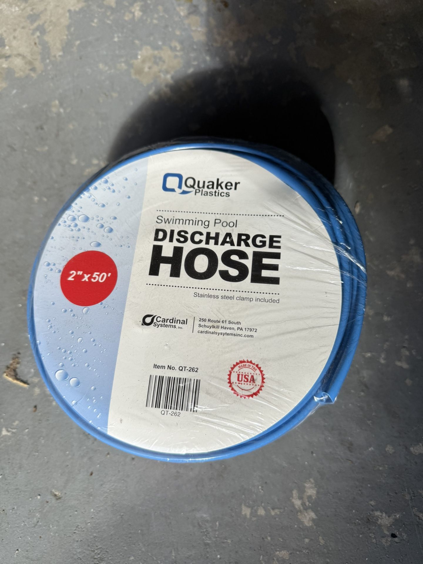 Pool Drain House 2x50 New !