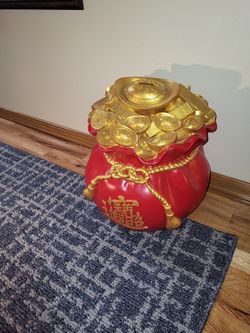 Chinese Lunar Ingot Resin Money/piggy Bank