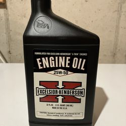 Excelsior Henderson Oil Bottles 