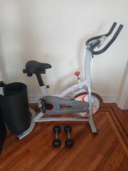 Cardio Bike & 10lb Weights w/ Mat (NEGOTIABLE PRICE)