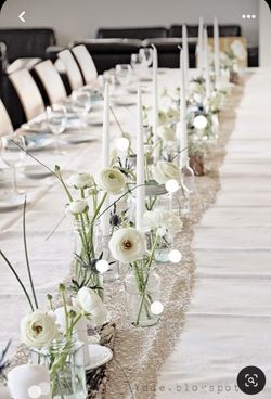 10 Vases Total: 4 Shorter And 6 Taller Height