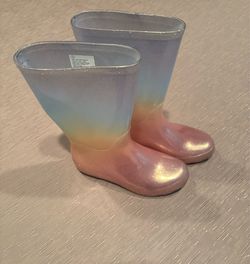 Cat and Jack Kids’ Cece Rain boots Size 3-Excellent Condition!