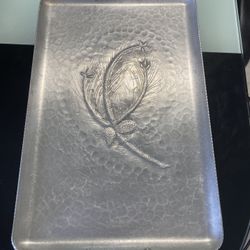 Everlast Hand Forged Hammered Aluminum Tray