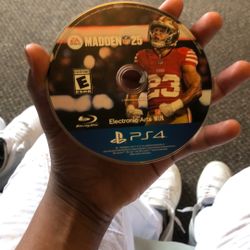 Madden 25 Ps4 No Case 45 