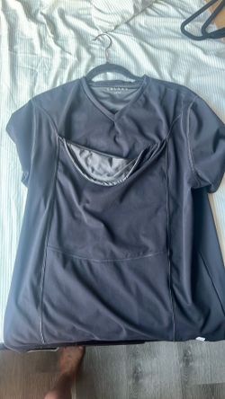 Dad shirt for newborn baby carrier.
