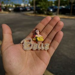 Custom Disney princess Name pendants 