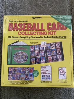 Baseball Card Collecting Kit 