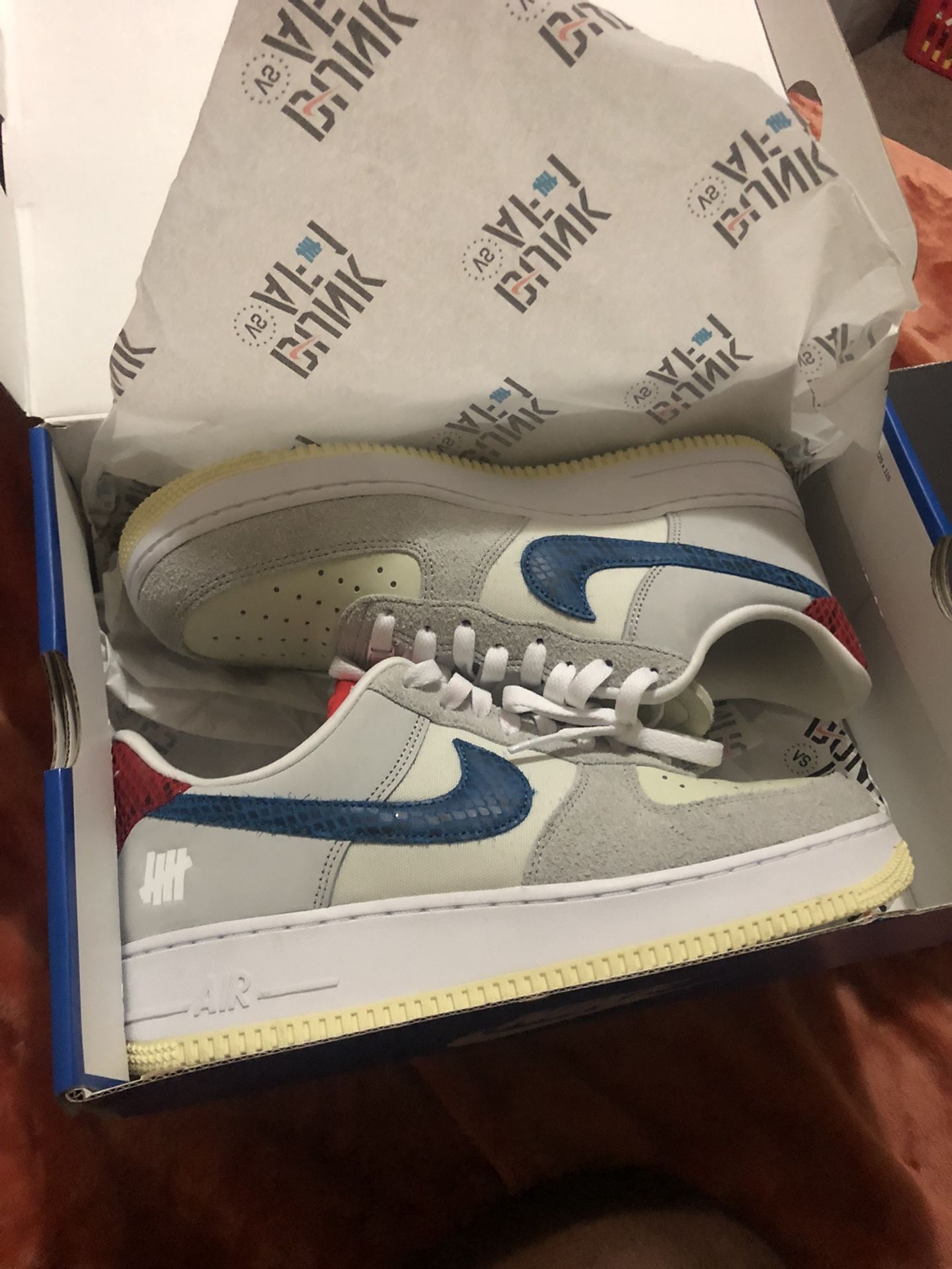 Undefeated x Nike AF1 — Size 9.5